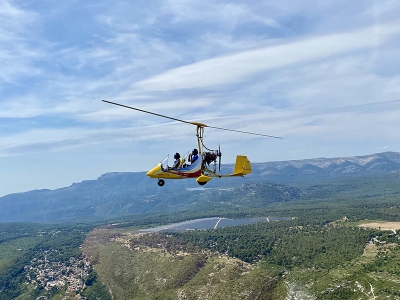 Bapt&ecirc;me d'autogire au Castellet