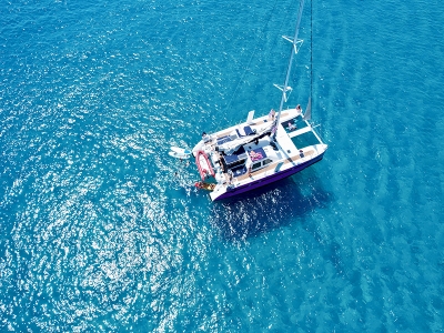 Croisi&egrave;re en catamaran au Cap Taillat