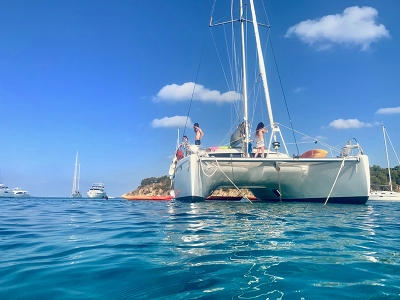 Week-end catamaran &agrave; Porquerolles et Bormes