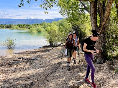 Randonn&eacute;e au bord du Lac de Ste Croix &agrave;  Bauduen