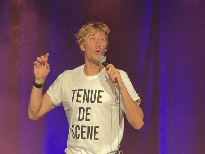 G&eacute;r&eacute;my Cr&eacute;deville fait son show au Colbert