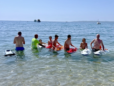 Matin&eacute;e aquatique aux Issambres avec des Seabobs
