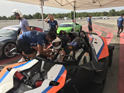 Stage de pilotage au Castellet sur le Drive Center