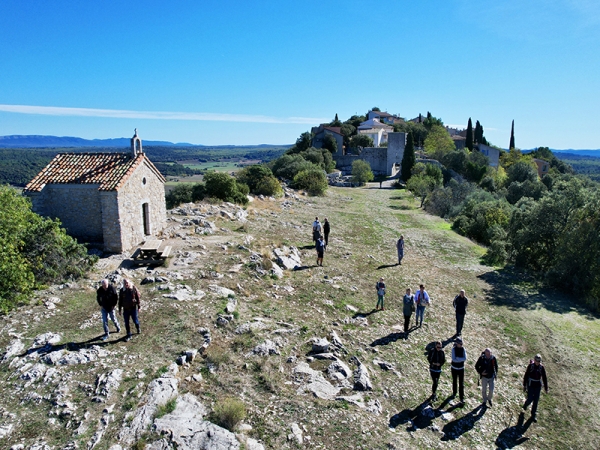 Randonn&eacute;e dans le Verdon &agrave; Saint-Julien le Montagnier