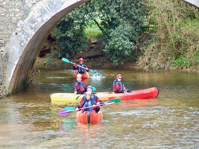 Descente en kayak de l'Issole &agrave; Flassans