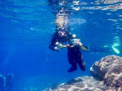 Bapt&ecirc;me de plong&eacute;e sur la Presqu&icirc;le de Giens