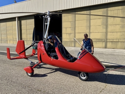 Vols en autogire estivaux sur le littoral