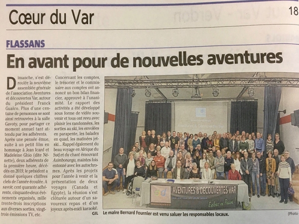 Assembl&eacute;e G&eacute;n&eacute;rale 2020