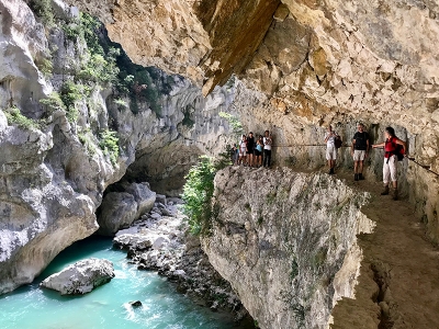 Randonn&eacute;e dans le Grand Canyon du Verdon
