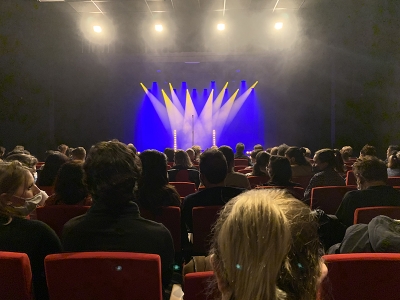 Soir&eacute;e au Colbert avec Marina Rollman