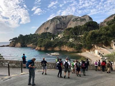 Randonn&eacute;e dans le Parc National des Calanques