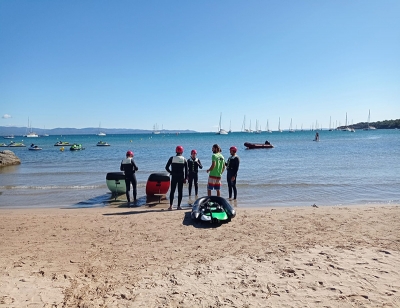 Matin&eacute;e glisse &agrave; la Badine sur e-foil et jet-surf