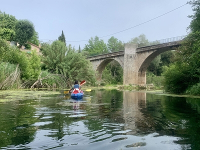 Kayak sur l'Argens