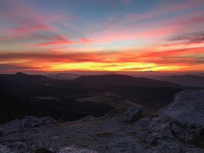 Rando nocturne dans la Ste Baume