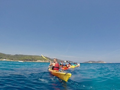 Randonn&eacute;e kayak Gigaro - l'Escalet