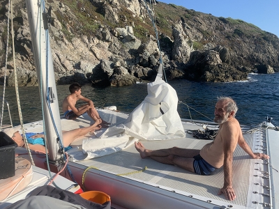 2&egrave;me Soir&eacute;e catamaran dans l'Archipel des Embiez