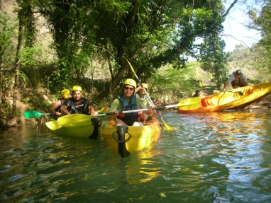 Randonn&eacute;e kayak sur l'Argens Vidauban - Les Arcs