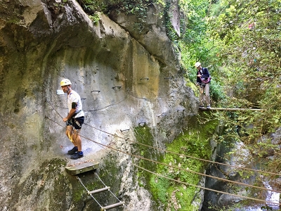 Via Ferrata de Lantosque... au dessus de la V&eacute;subie